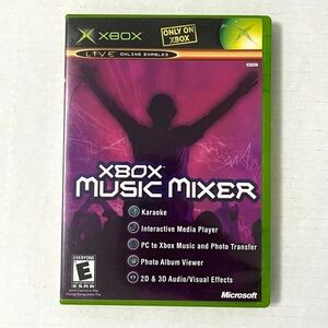 Xbox Music Mixer (Microsoft Xbox, 2003) Complete & Tested